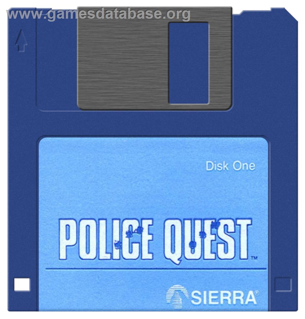 Police Quest: In Pursuit of the Death Angel - Atari ST - Artwork - Disc