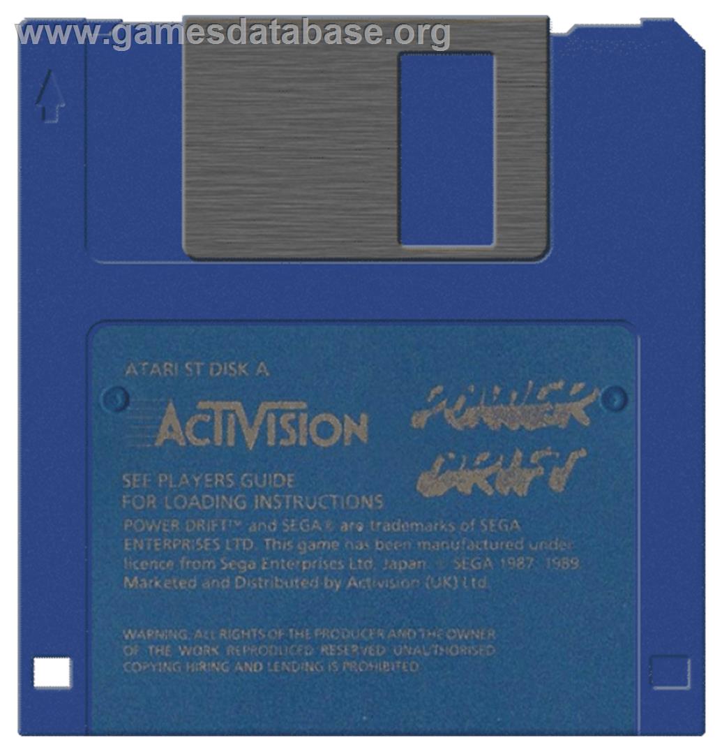 Power Drift - Atari ST - Artwork - Disc