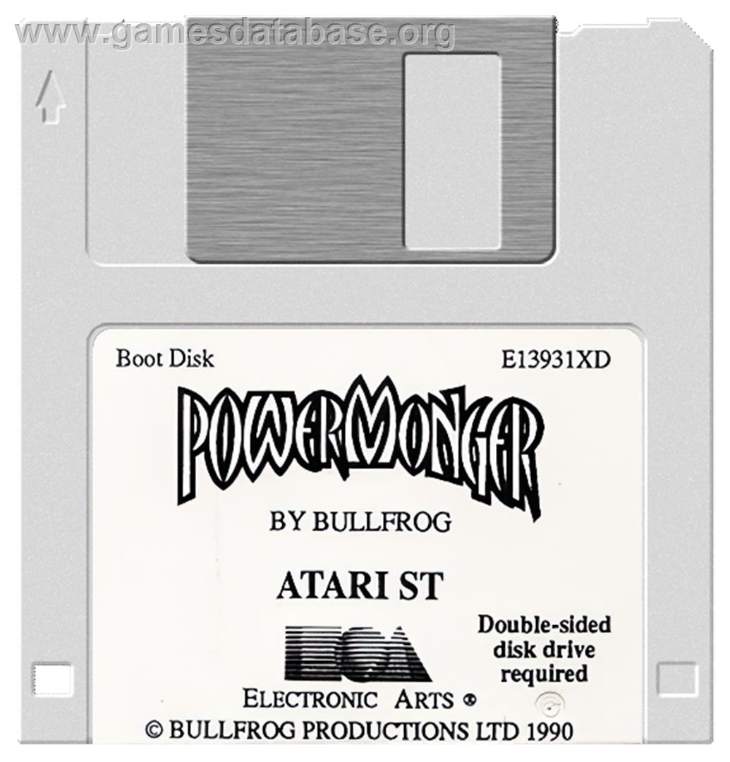 Powermonger - Atari ST - Artwork - Disc
