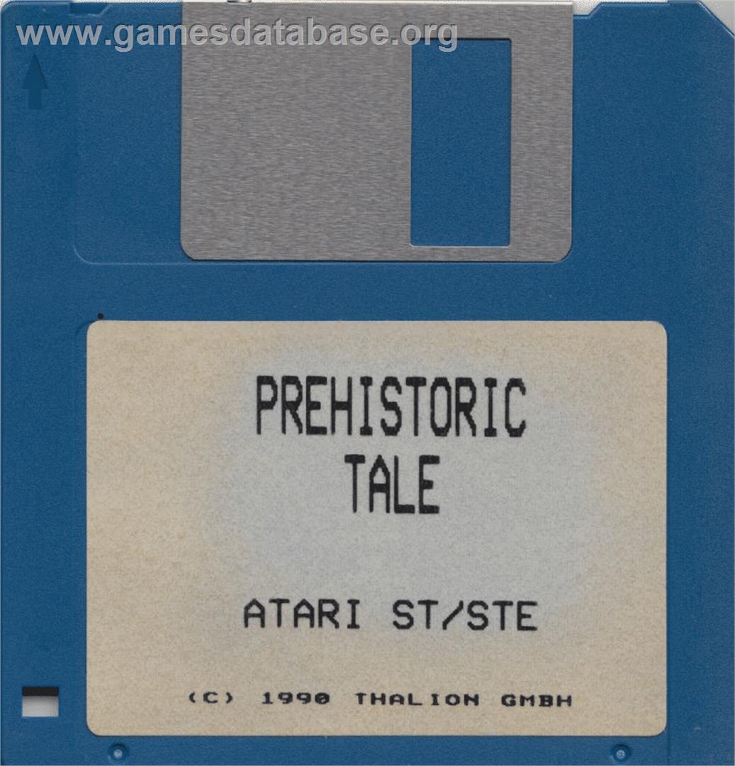 Prehistoric Tale, A - Atari ST - Artwork - Disc