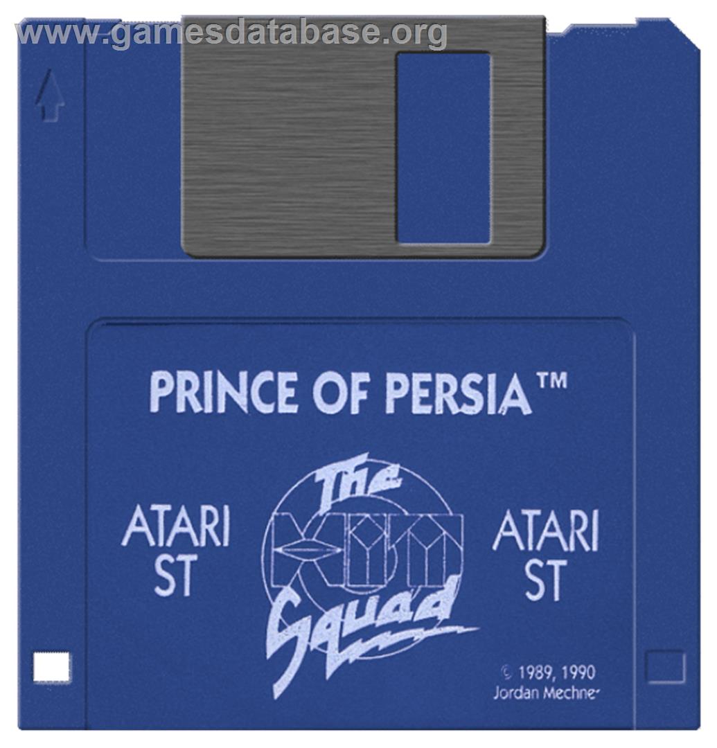 Prince Of Persia - Atari ST - Artwork - Disc