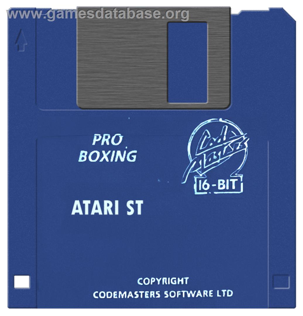 Pro Boxing Simulator - Atari ST - Artwork - Disc