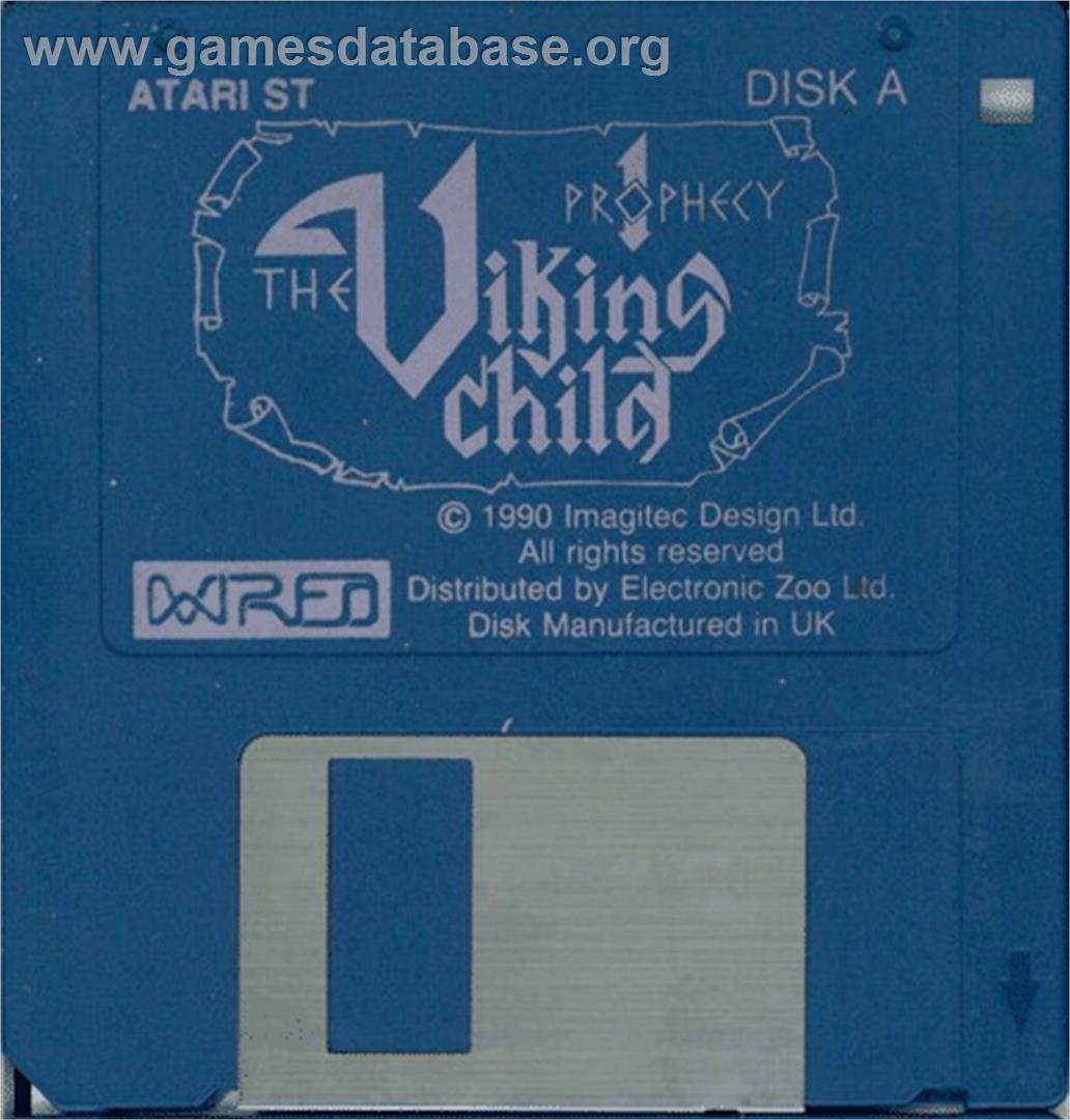 Prophecy 1: The Viking Child - Atari ST - Artwork - Disc