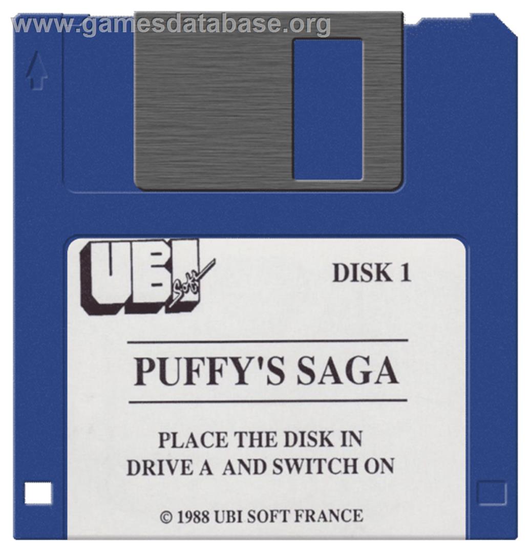 Puffy's Saga - Atari ST - Artwork - Disc