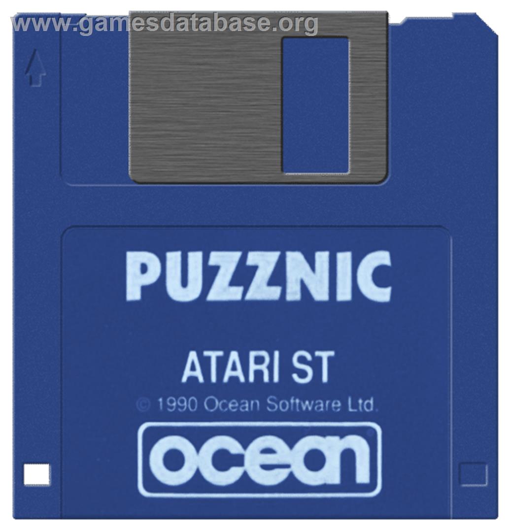 Puzznic - Atari ST - Artwork - Disc