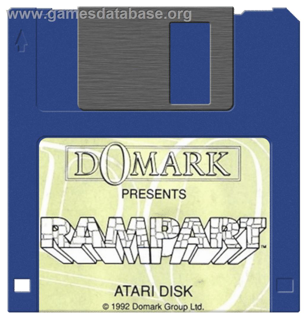 Rampart - Atari ST - Artwork - Disc