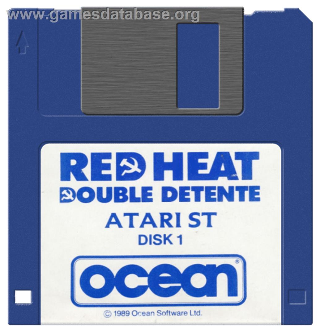 Red Heat - Atari ST - Artwork - Disc