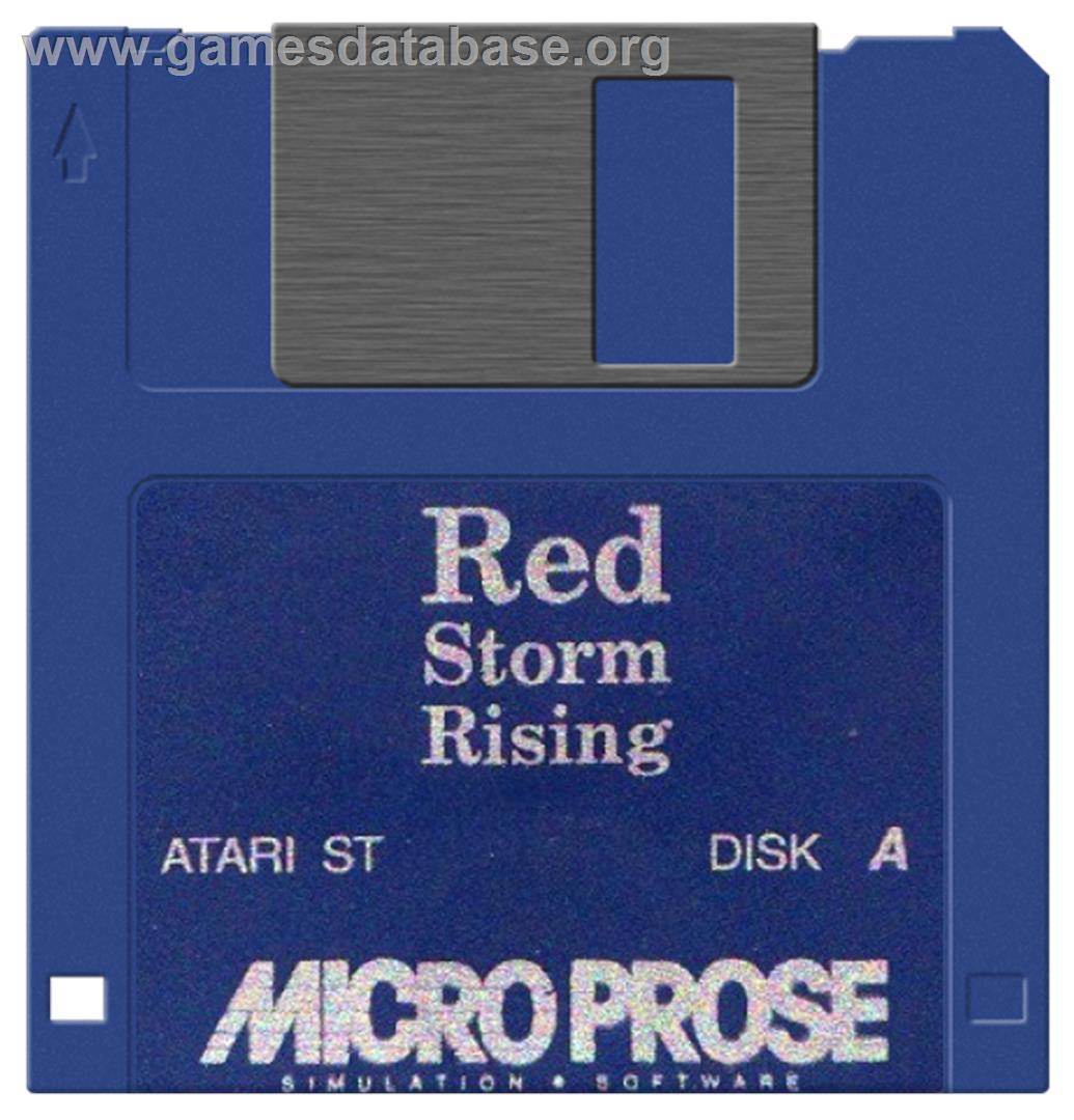 Red Storm Rising - Atari ST - Artwork - Disc