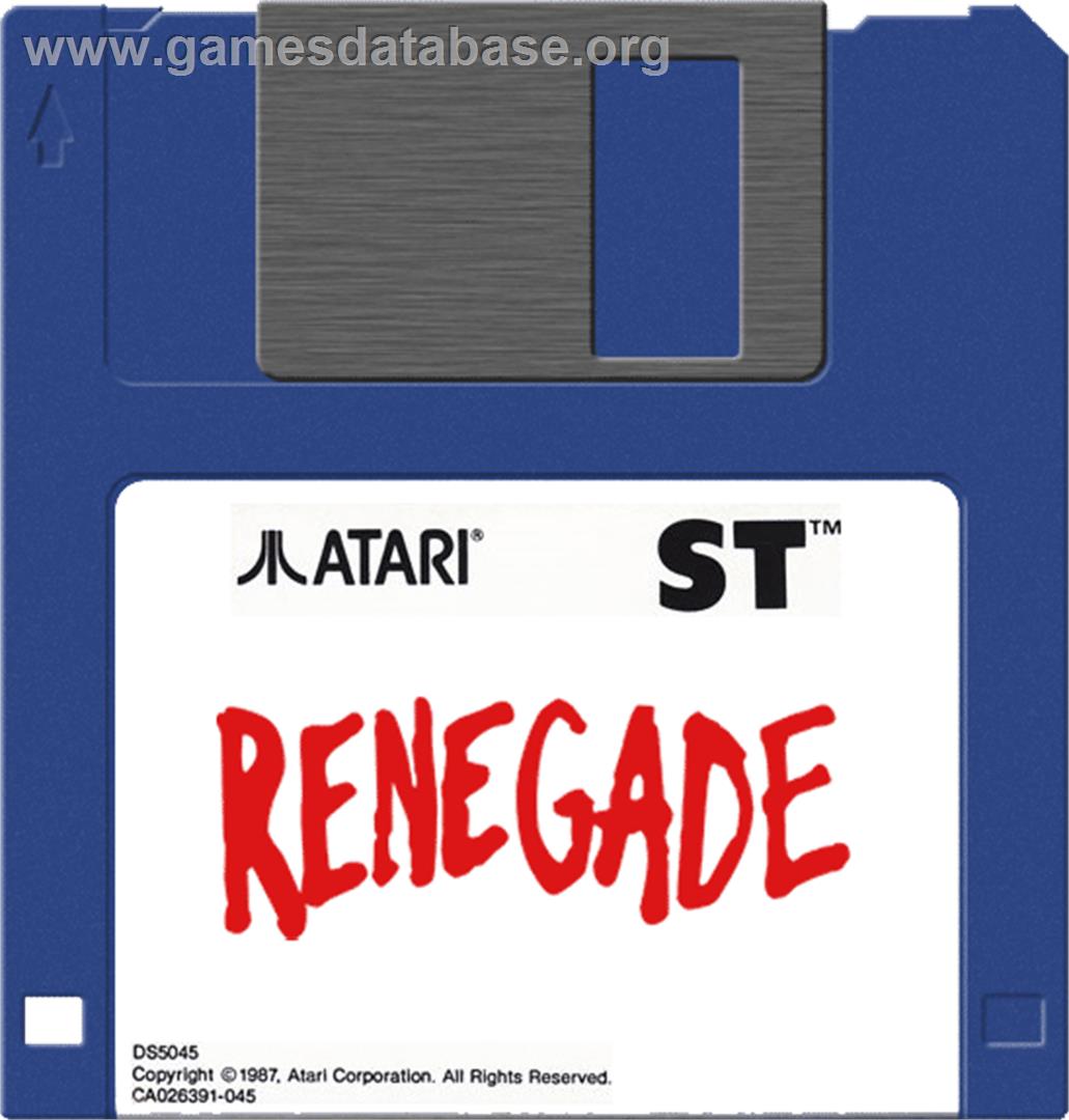 Renegade - Atari ST - Artwork - Disc