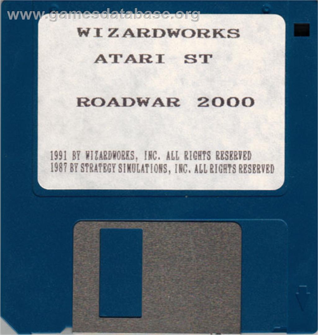 Roadwar 2000 - Atari ST - Artwork - Disc