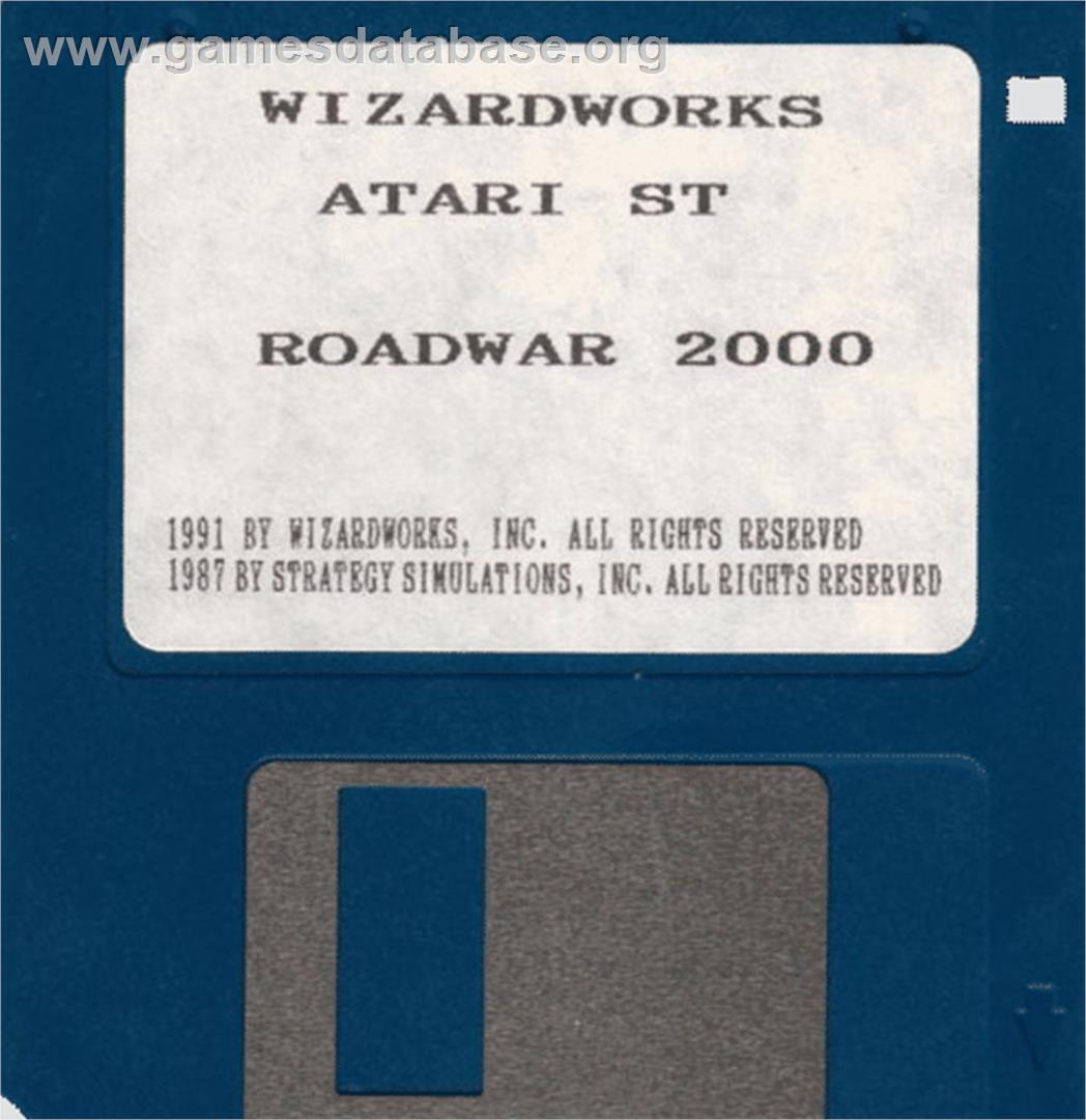 Roadwar 2000 - Atari ST - Artwork - Disc