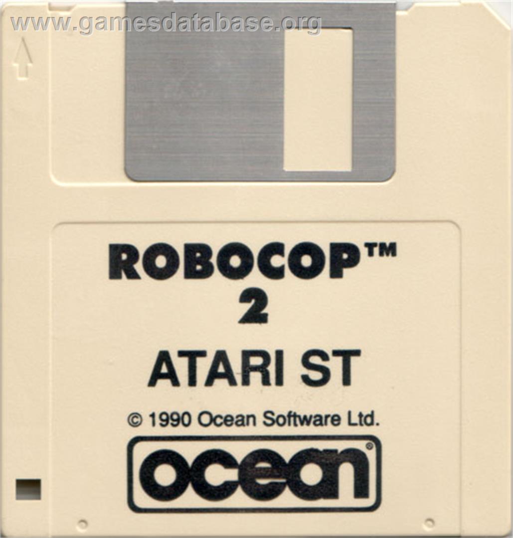 Robocop 2 - Atari ST - Artwork - Disc