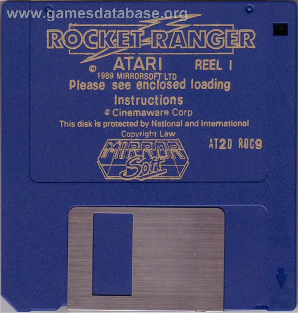 Rocket Ranger - Atari ST - Artwork - Disc
