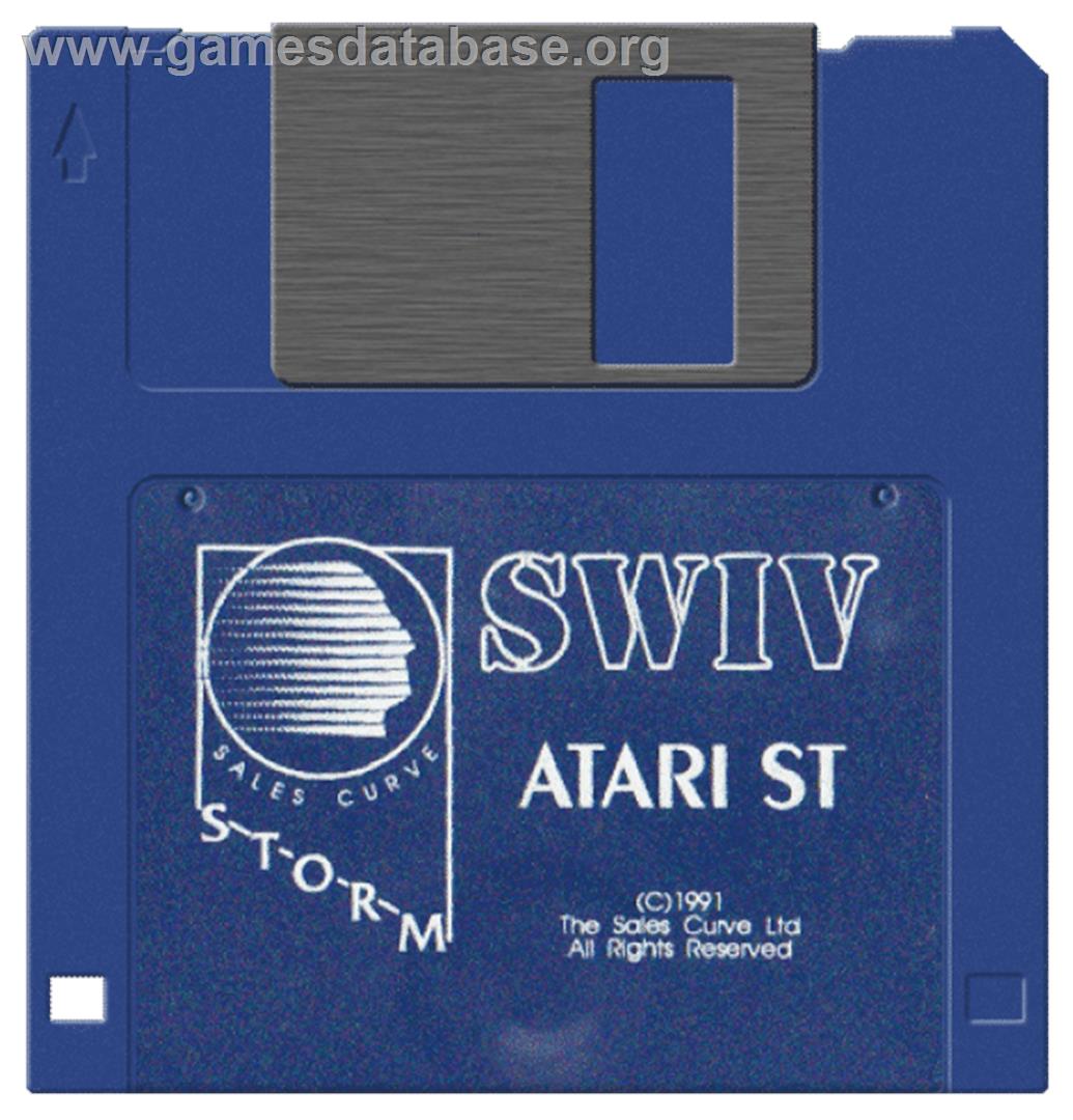 S.W.I.V. - Atari ST - Artwork - Disc