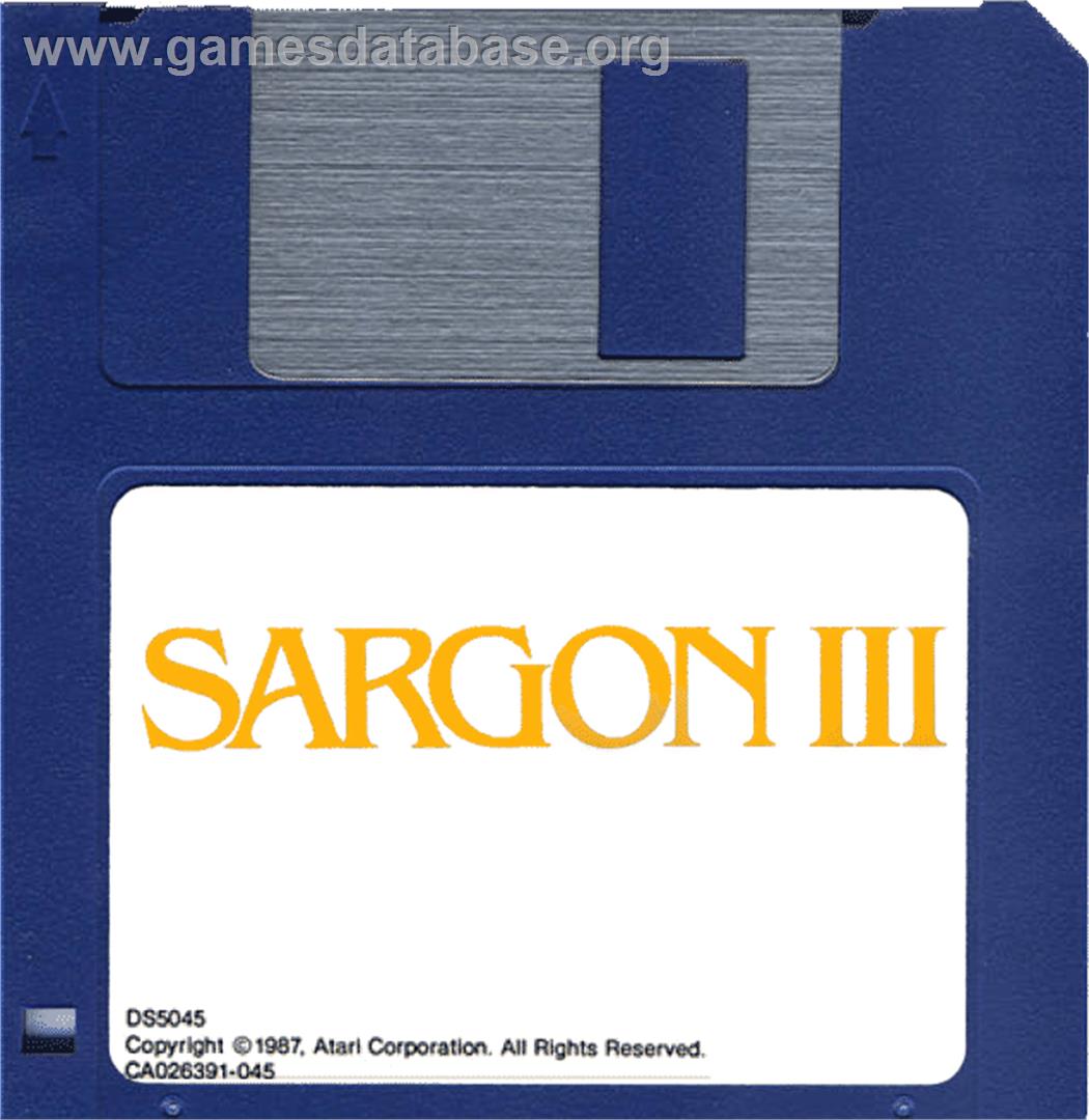 Sargon 3 - Atari ST - Artwork - Disc