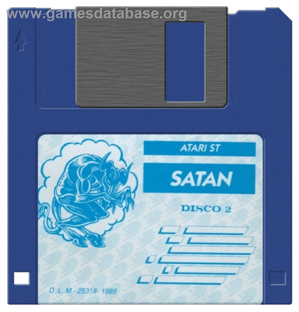 Satan - Atari ST - Artwork - Disc