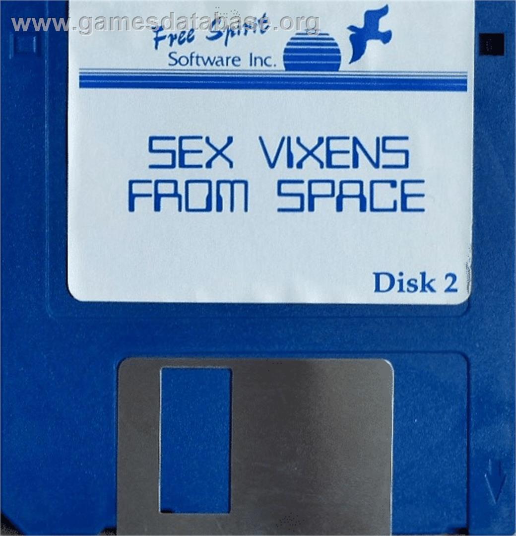 Sex Vixens from Space - Atari ST - Artwork - Disc
