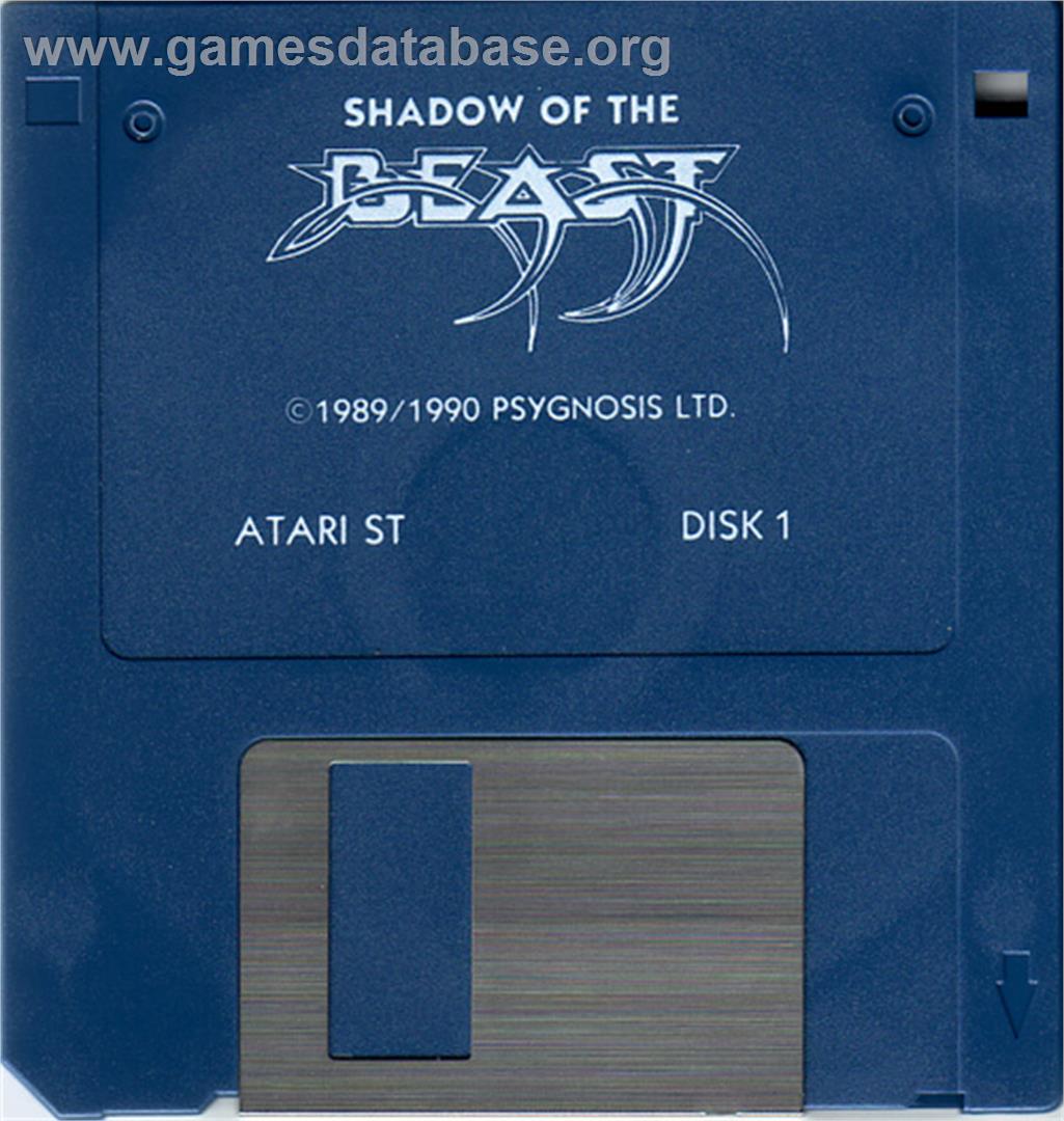Shadow of the Beast - Atari ST - Artwork - Disc