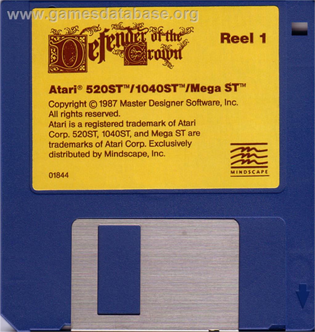 Sherlock: The Riddle of the Crown Jewels - Atari ST - Artwork - Disc