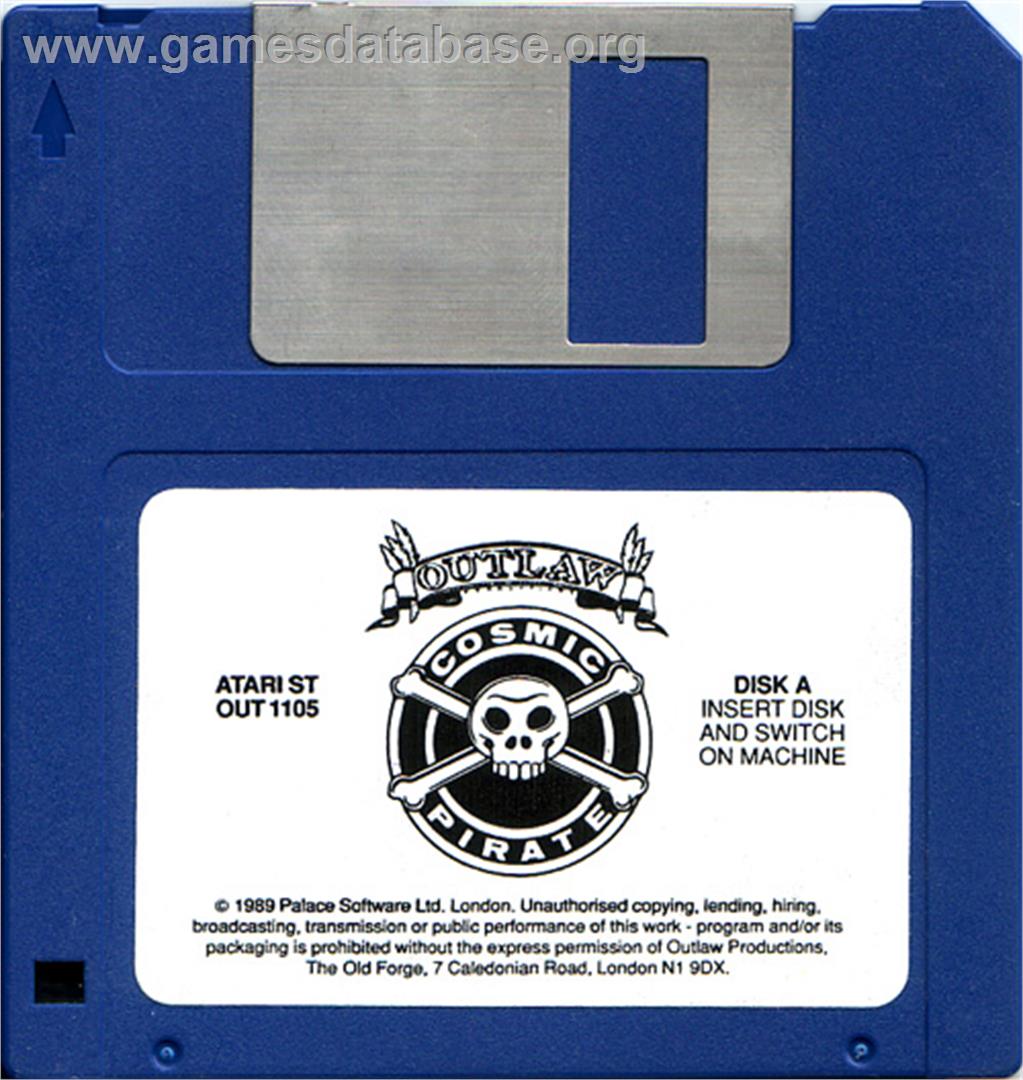 Sid Meier's Pirates - Atari ST - Artwork - Disc