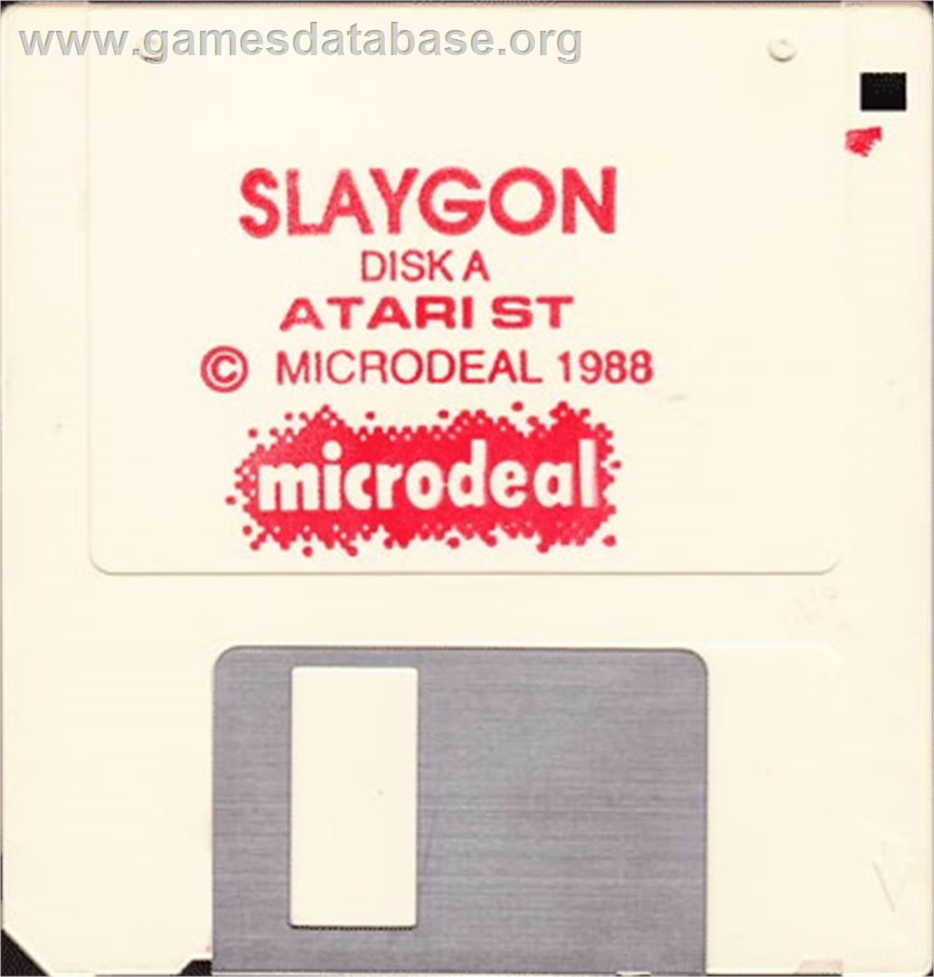 Slaygon - Atari ST - Artwork - Disc
