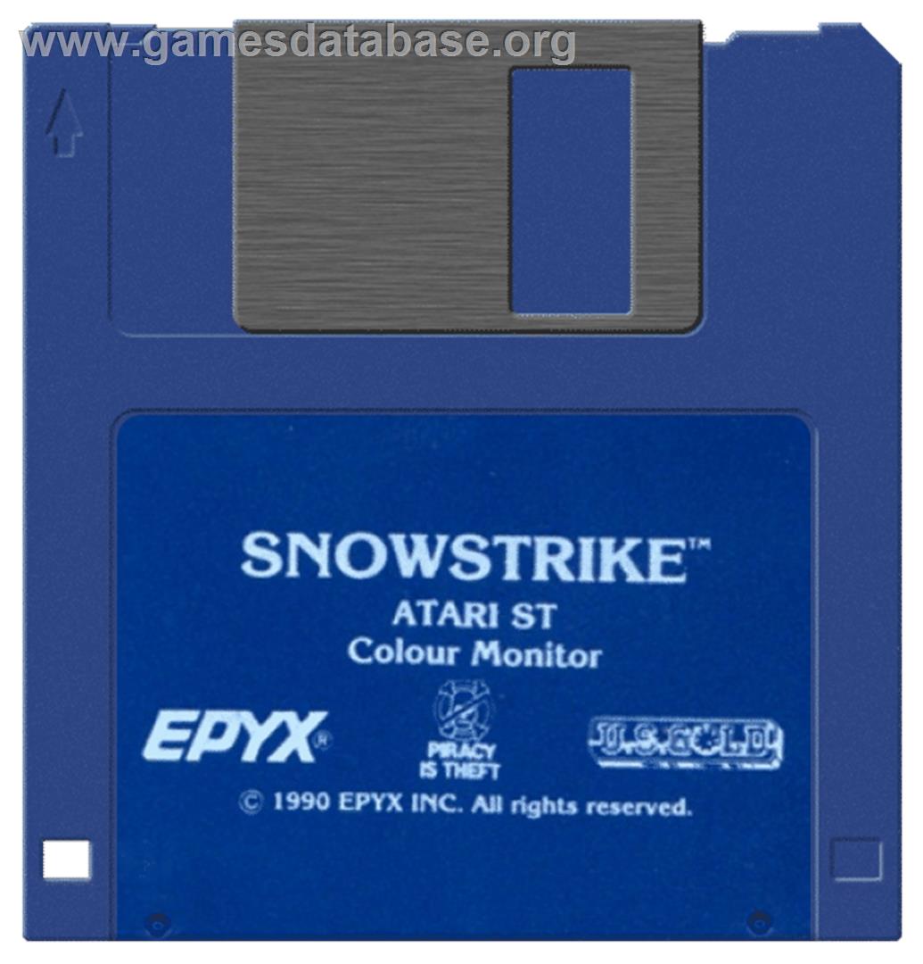 Snow Strike - Atari ST - Artwork - Disc