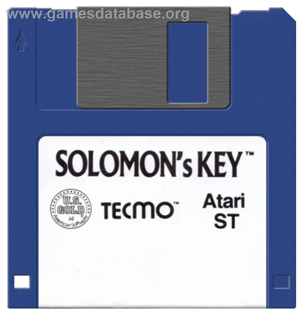 Solomon's Key - Atari ST - Artwork - Disc
