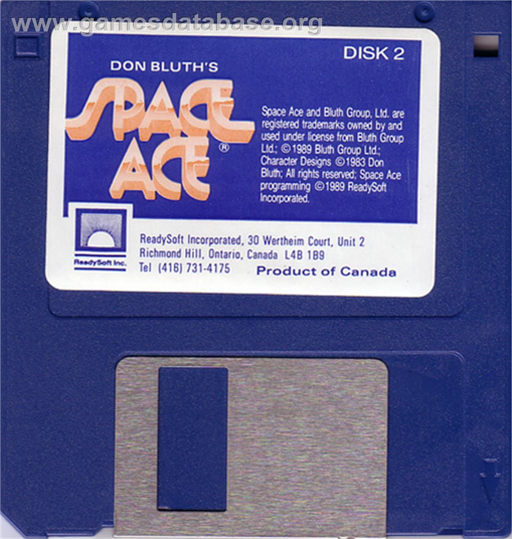 Space Ace II: Borf's Revenge - Atari ST - Artwork - Disc