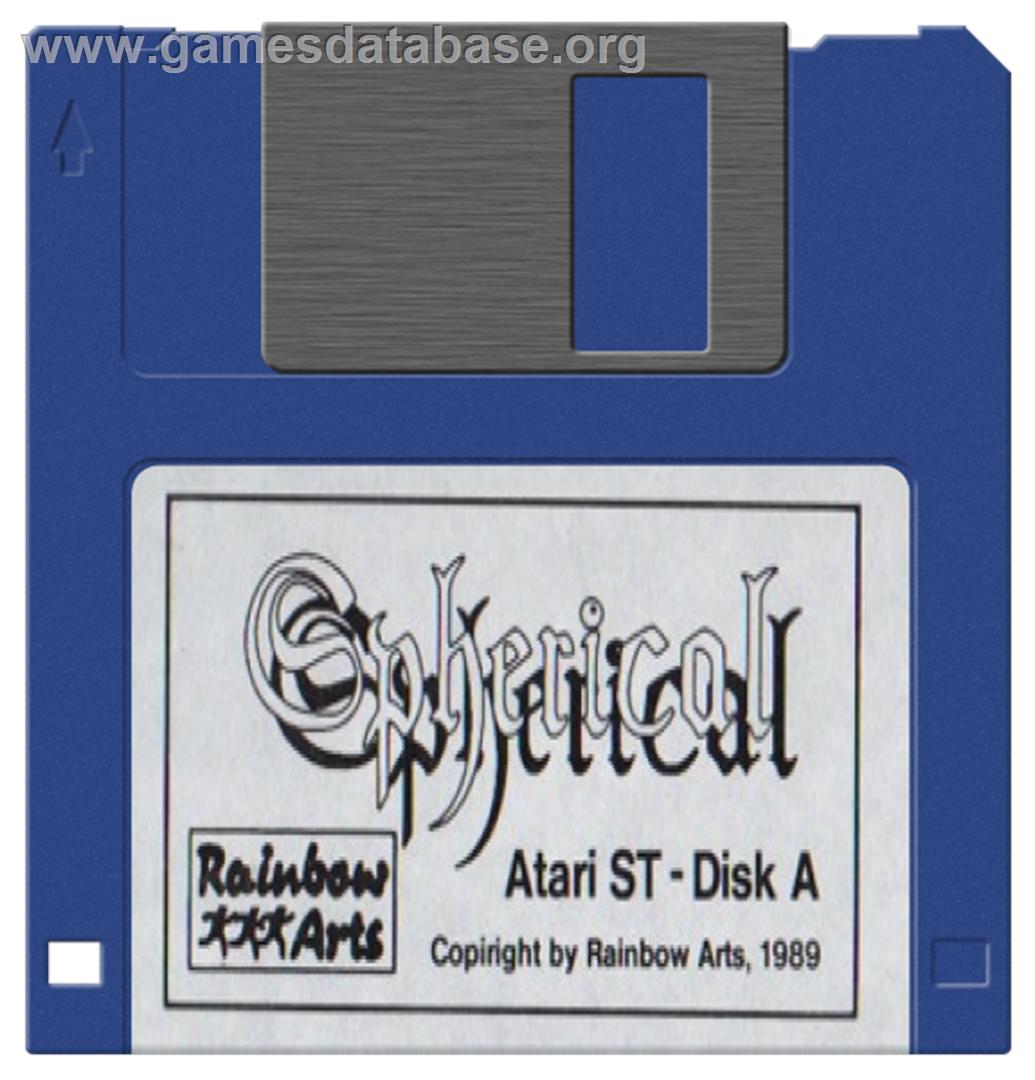 Spherical - Atari ST - Artwork - Disc