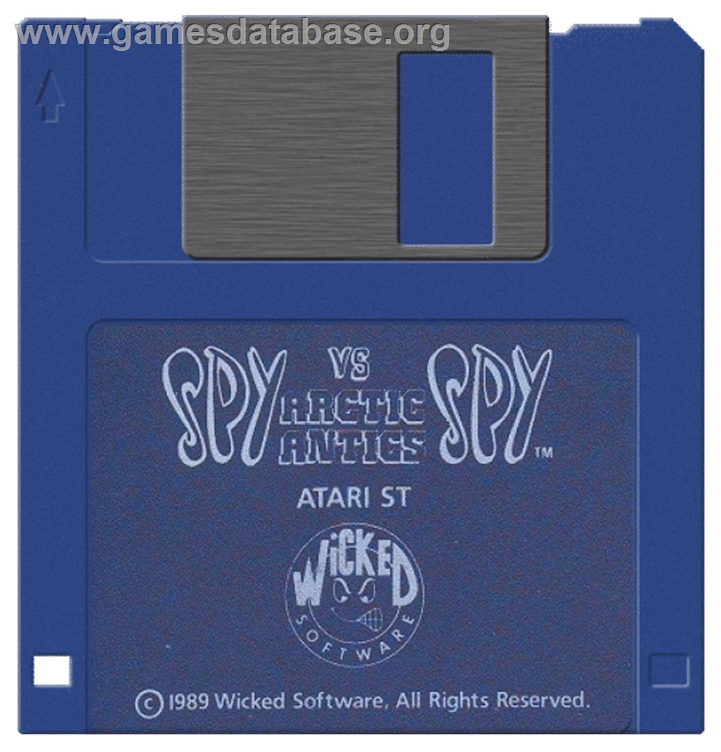 Spy vs Spy - Arctic Antics - Atari ST - Artwork - Disc