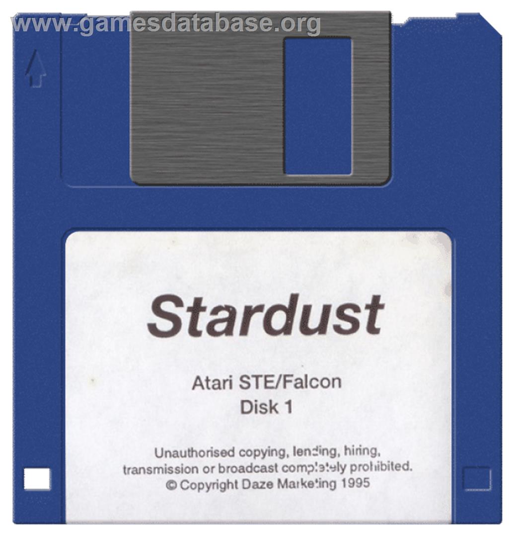 Star Dust - Atari ST - Artwork - Disc