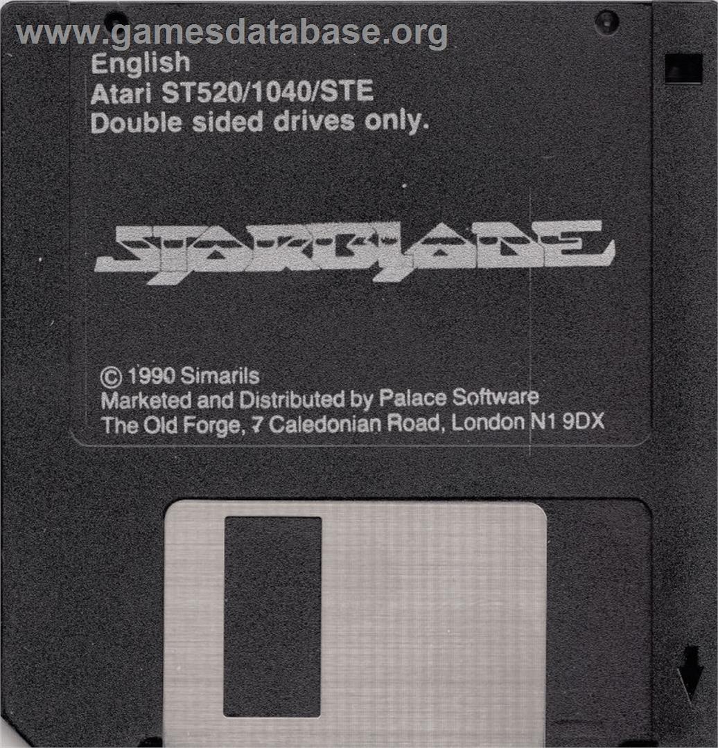 Star Quake - Atari ST - Artwork - Disc