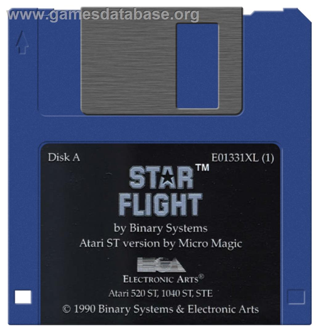 Starflight - Atari ST - Artwork - Disc
