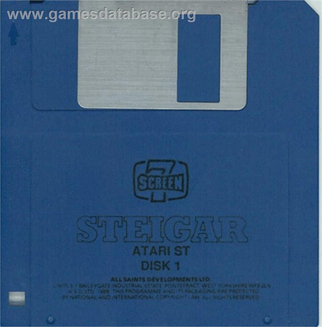 Steigar - Atari ST - Artwork - Disc