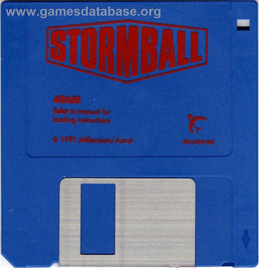 Stormball - Atari ST - Artwork - Disc