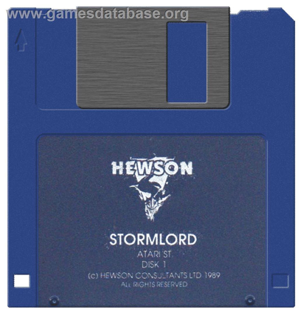 Stormlord - Atari ST - Artwork - Disc