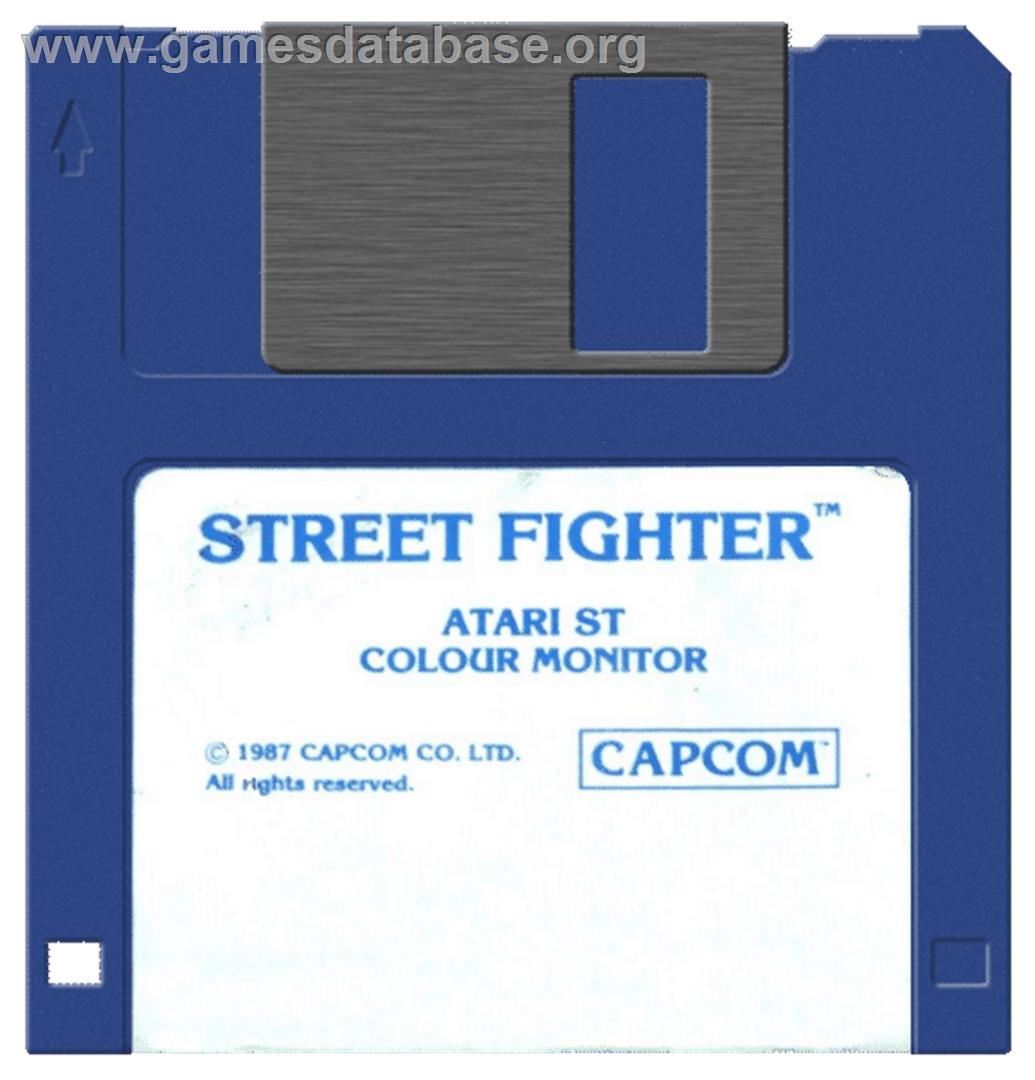 Street Fighter - Atari ST - Artwork - Disc