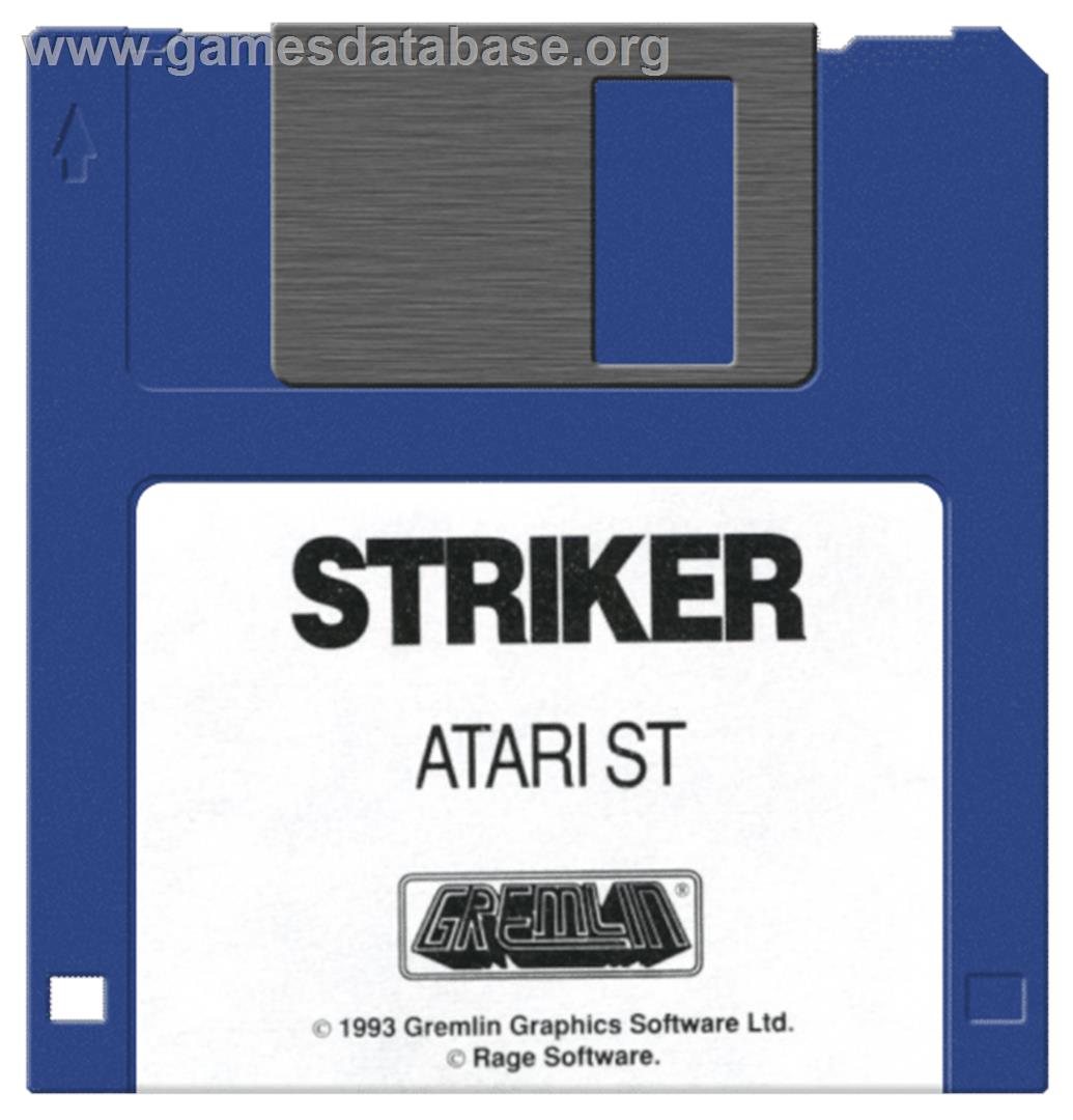 Striker - Atari ST - Artwork - Disc