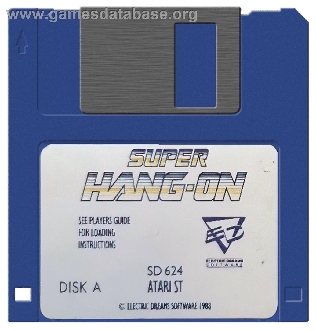 Super Hang-On - Atari ST - Artwork - Disc