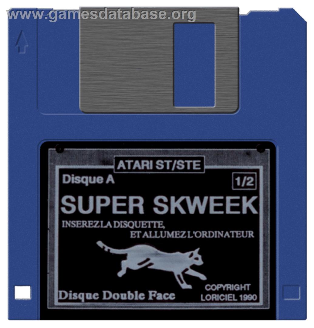 Super Skweek - Atari ST - Artwork - Disc