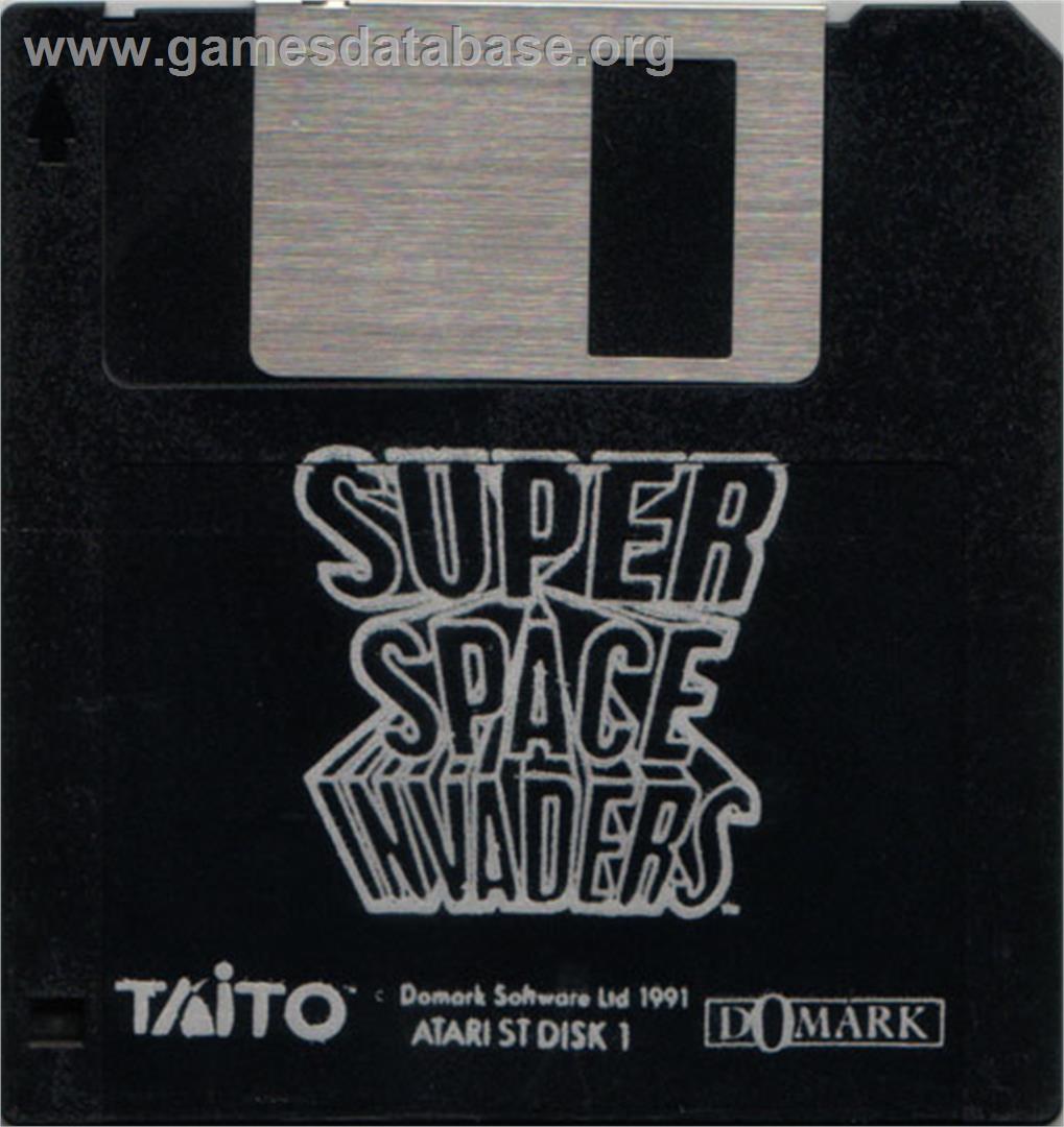Super Space Invaders - Atari ST - Artwork - Disc