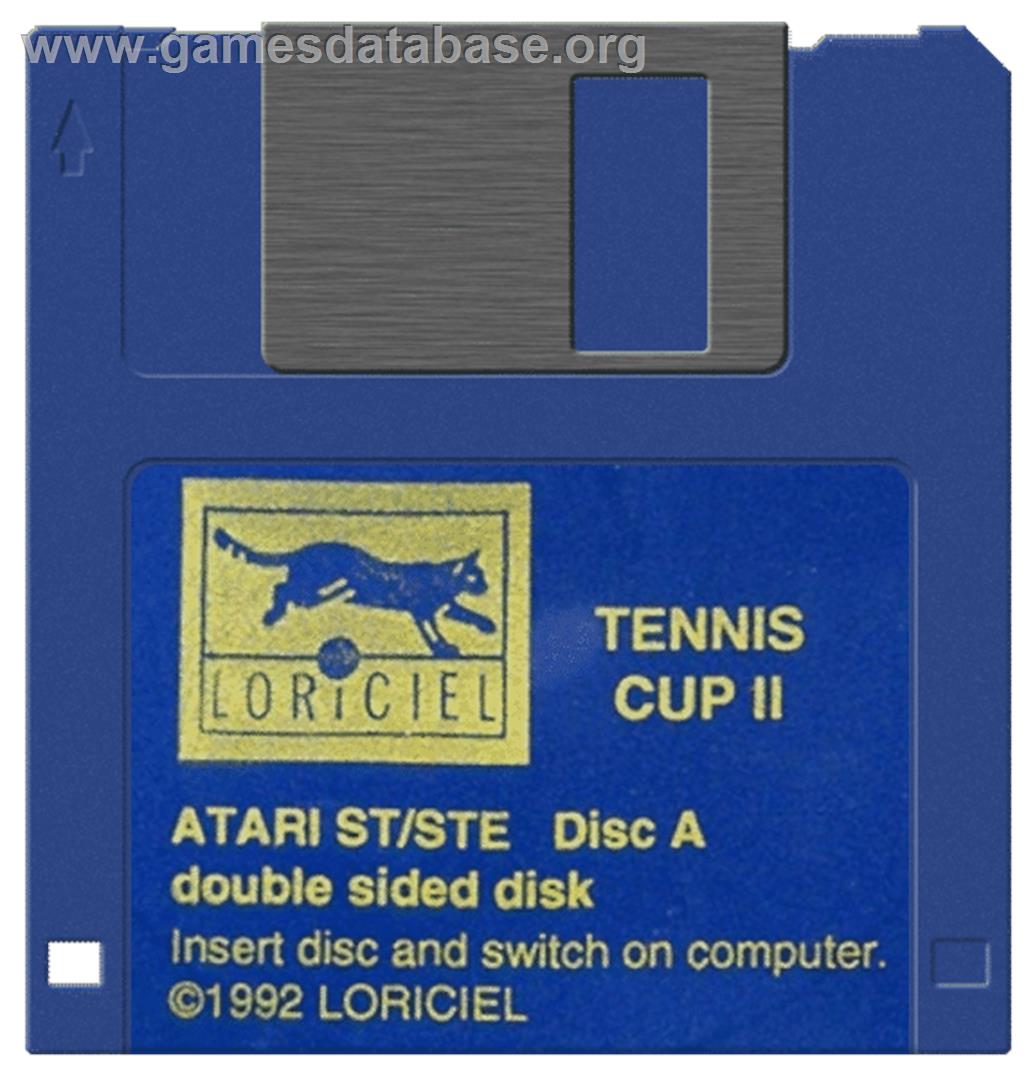 Tennis Cup 2 - Atari ST - Artwork - Disc