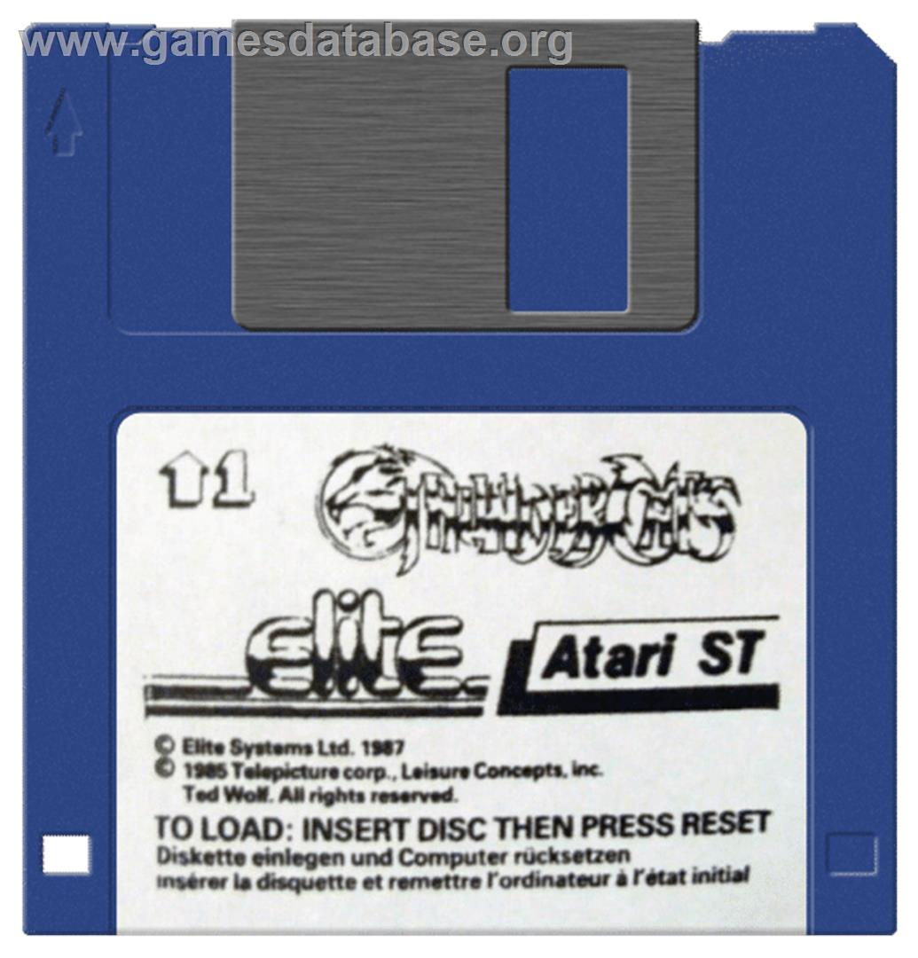 Thundercats - Atari ST - Artwork - Disc