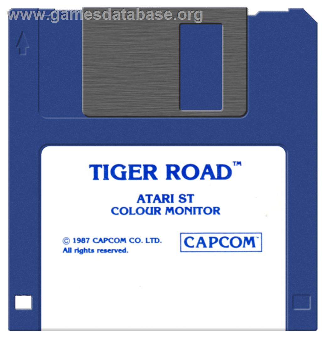 Tiger Road - Atari ST - Artwork - Disc