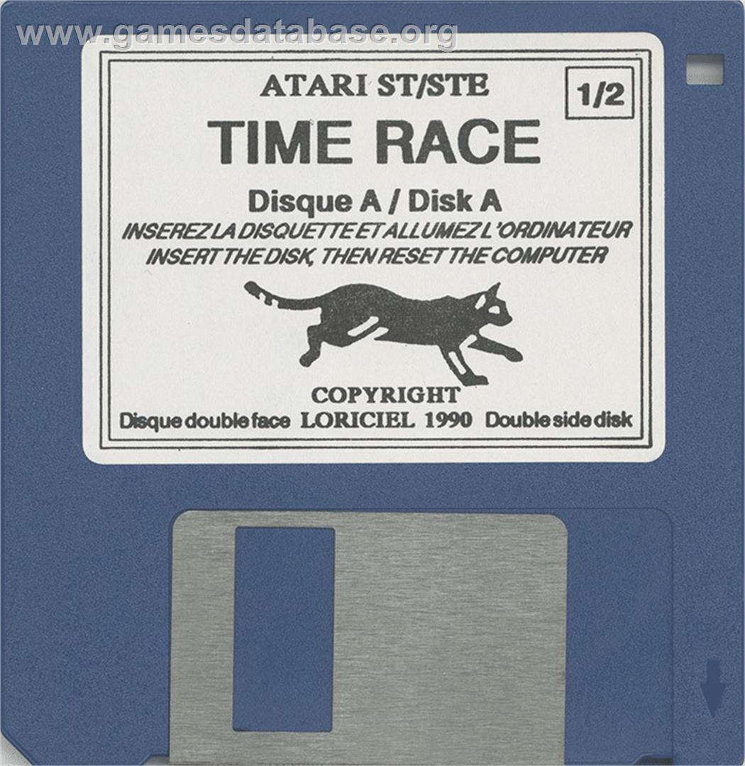 Time Race - Atari ST - Artwork - Disc