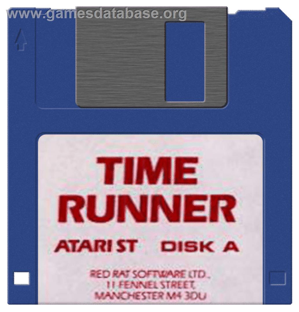 Time Runner - Atari ST - Artwork - Disc