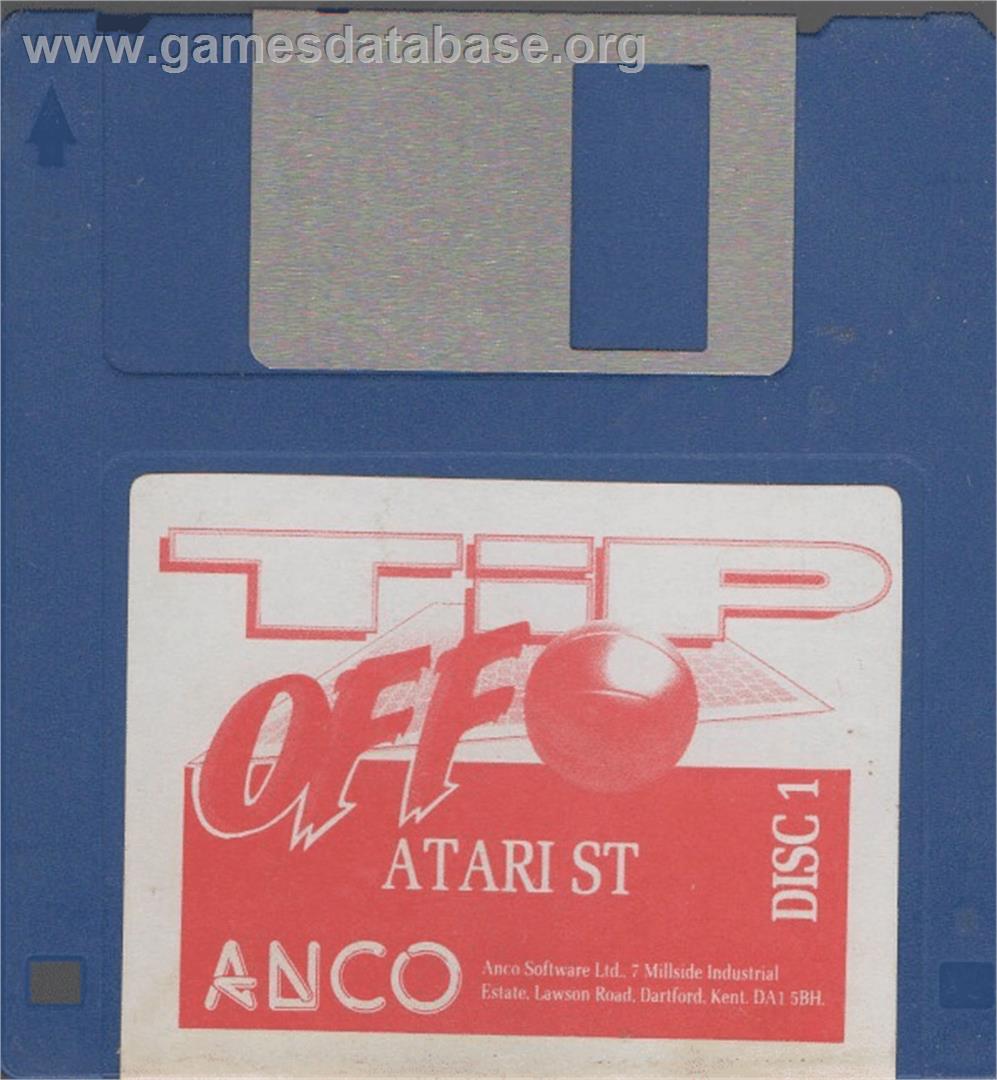 Tip Off - Atari ST - Artwork - Disc