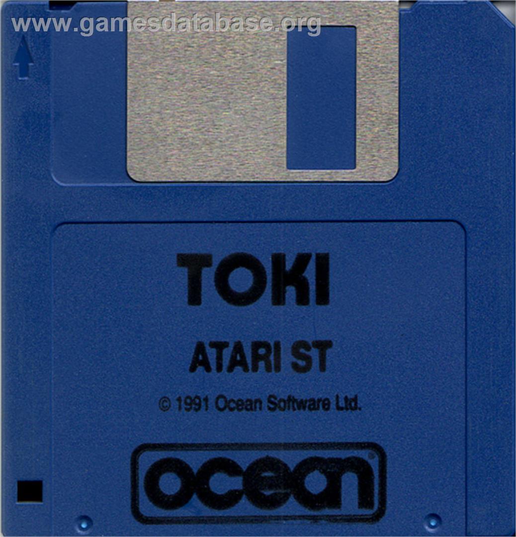 Toki: Going Ape Spit - Atari ST - Artwork - Disc