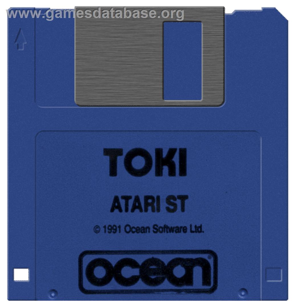 Toki - Atari ST - Artwork - Disc