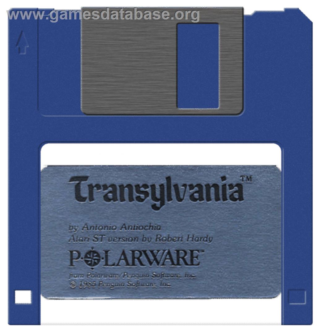 Transylvania - Atari ST - Artwork - Disc